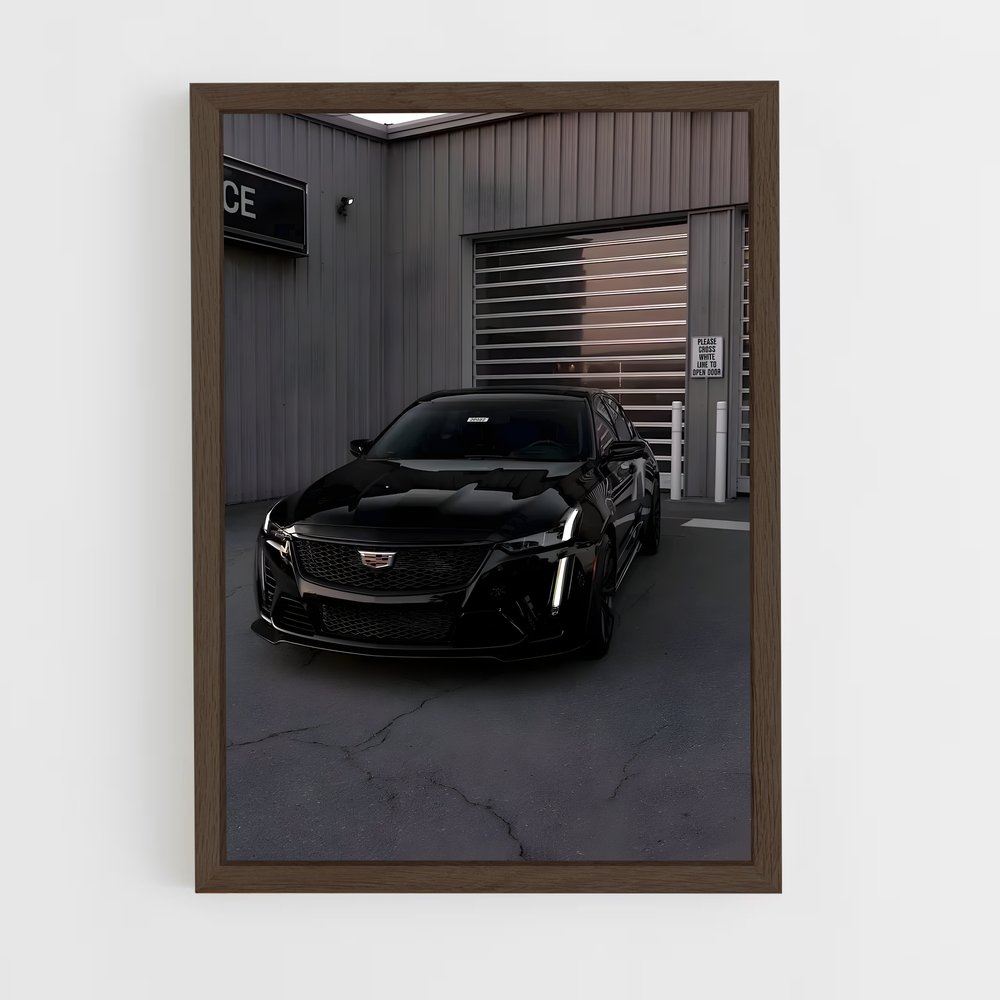 Poster Cadillac Noir (vue 5)